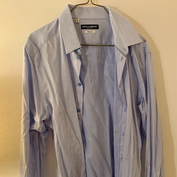 Dolce & Gabbana Other - Dolce and Gabbana light blue button down shirt